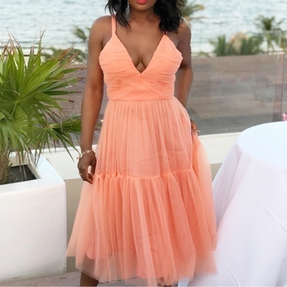 Pink dress